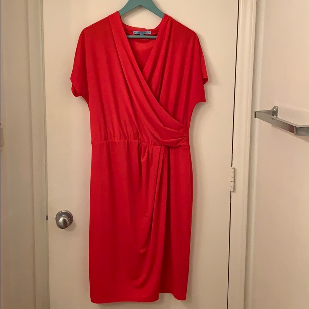 Antonio Melani Orange V neck Dres